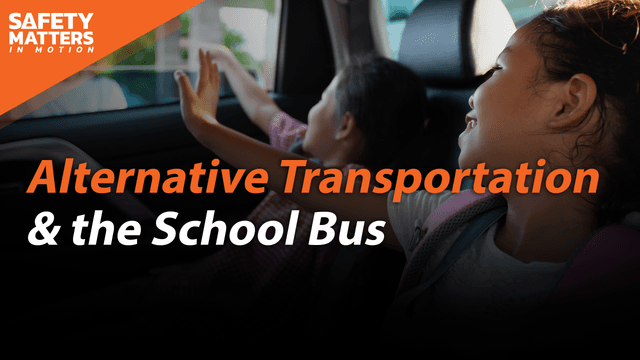 Alternative Transportation & the School Bus
