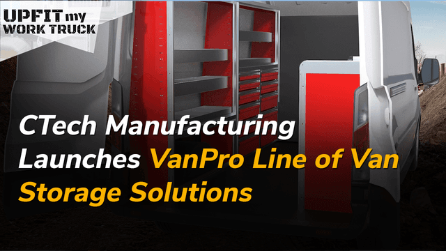 CTech Manufacturing Launches VanPro Line of Van Storage Solutions